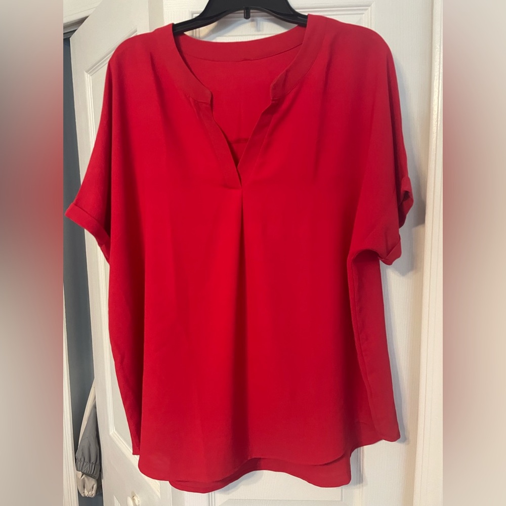 Red Women's Top